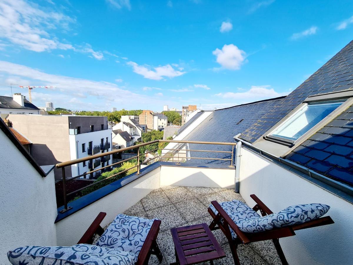 Chambre Avec Terrasse Privative Ρεν Εξωτερικό φωτογραφία