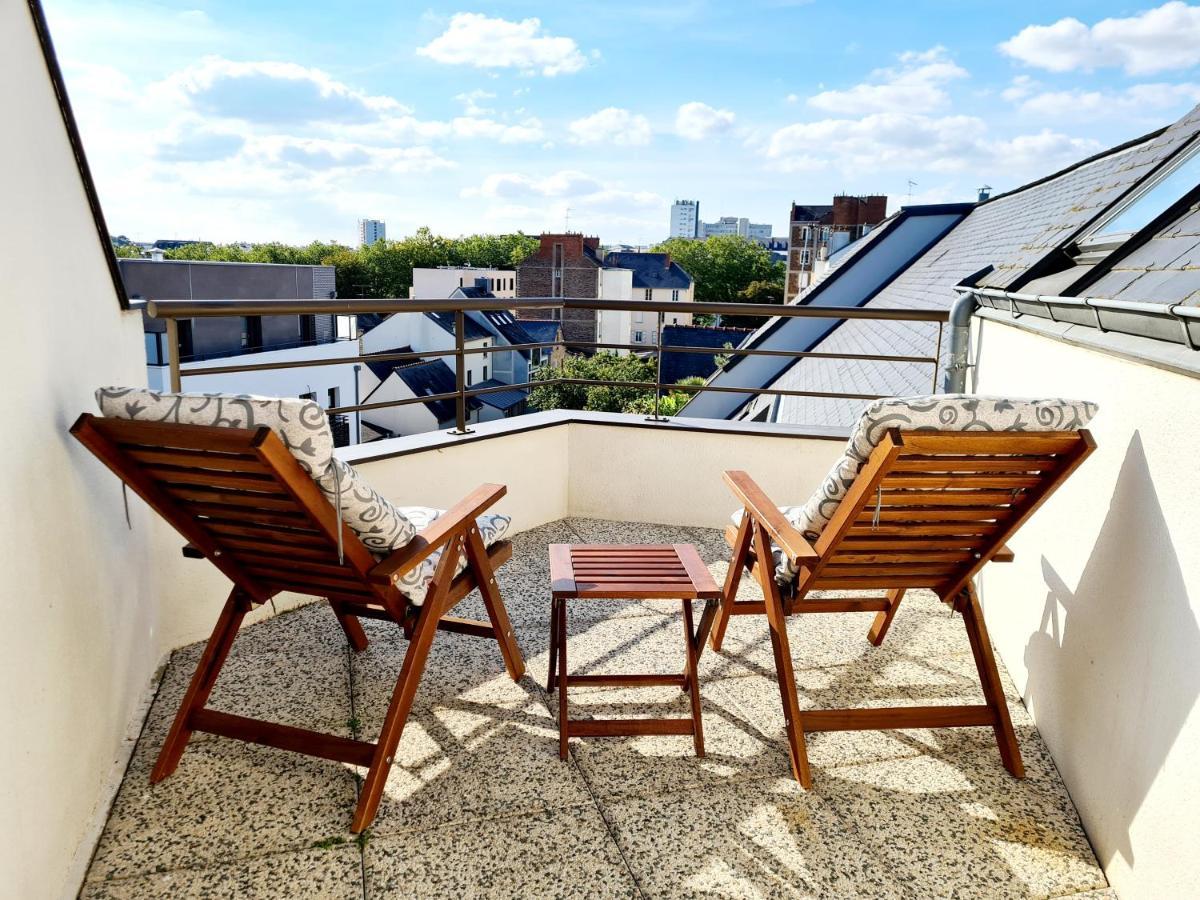 Chambre Avec Terrasse Privative Ρεν Εξωτερικό φωτογραφία